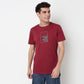 Buy Men Regular Fit Graphic Half Sleeve T-Shirt  - Style Union