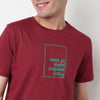 Buy Men Regular Fit Graphic Half Sleeve T-Shirt  - Style Union