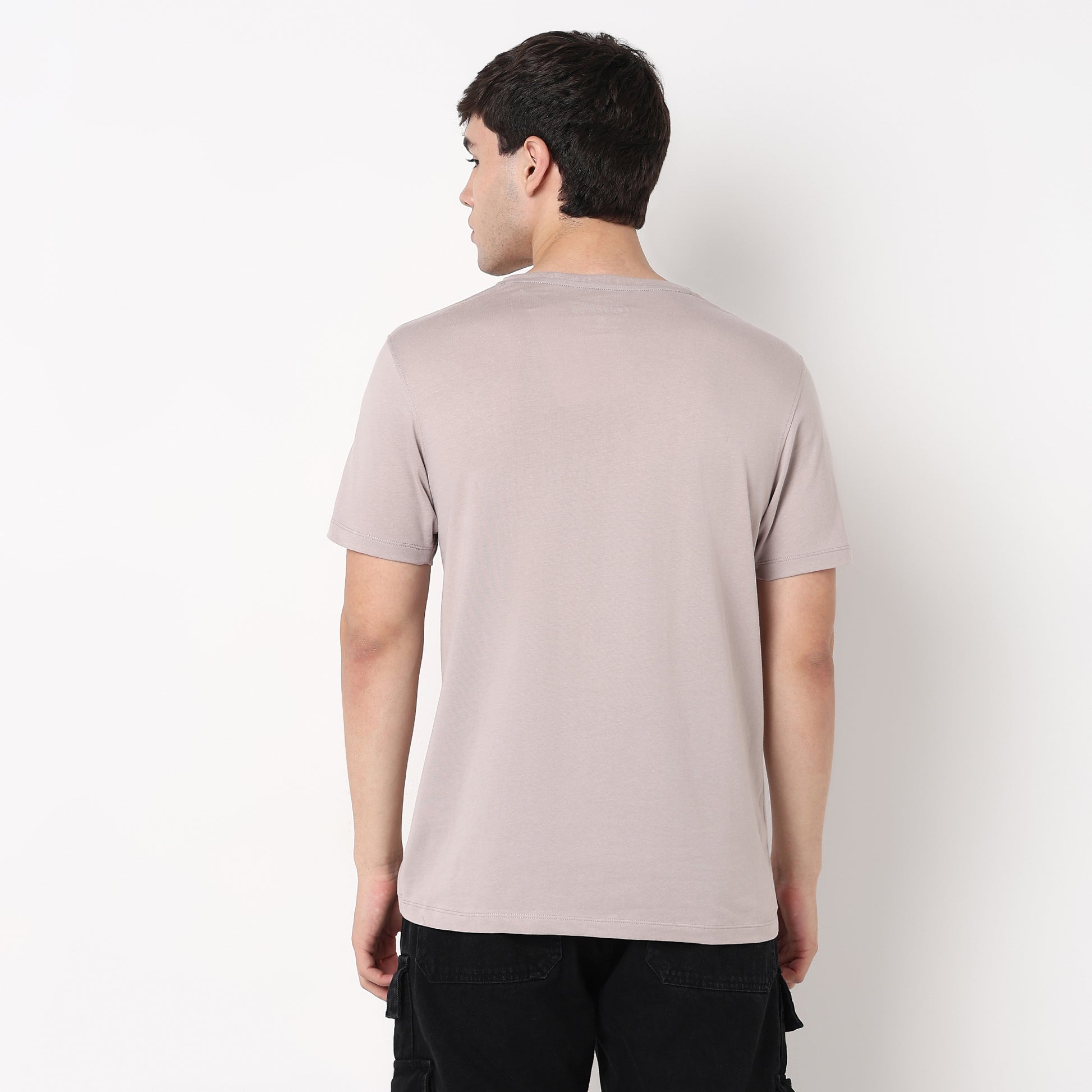 Crew Neck Cotton Graphitee