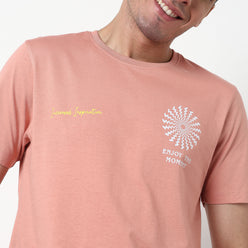 Graphic Cotton Fabric T-Shirt