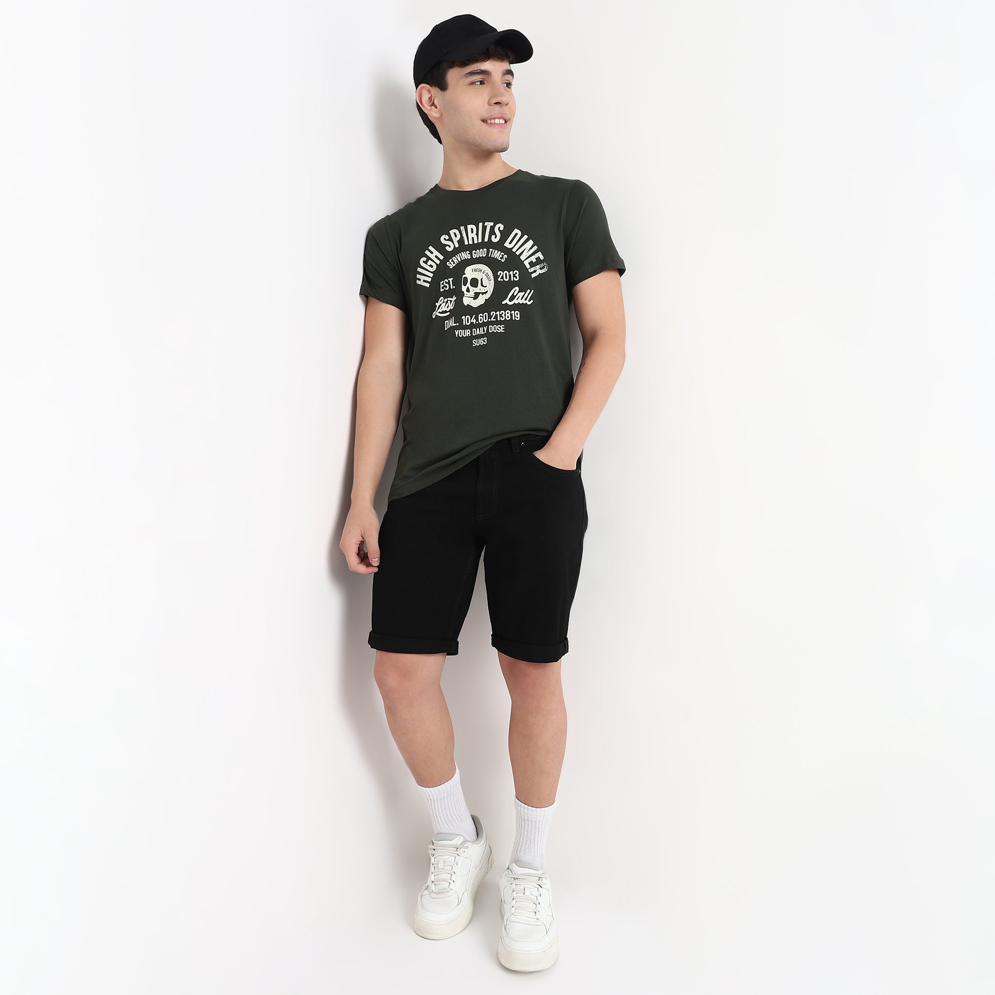 Order Now Men Graphic Crew Neck Regular Fit Casual Wear Graphitee by Style Union