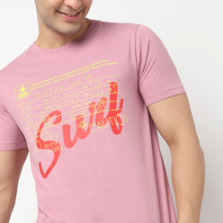 Cotton Crew Neck Graphitee