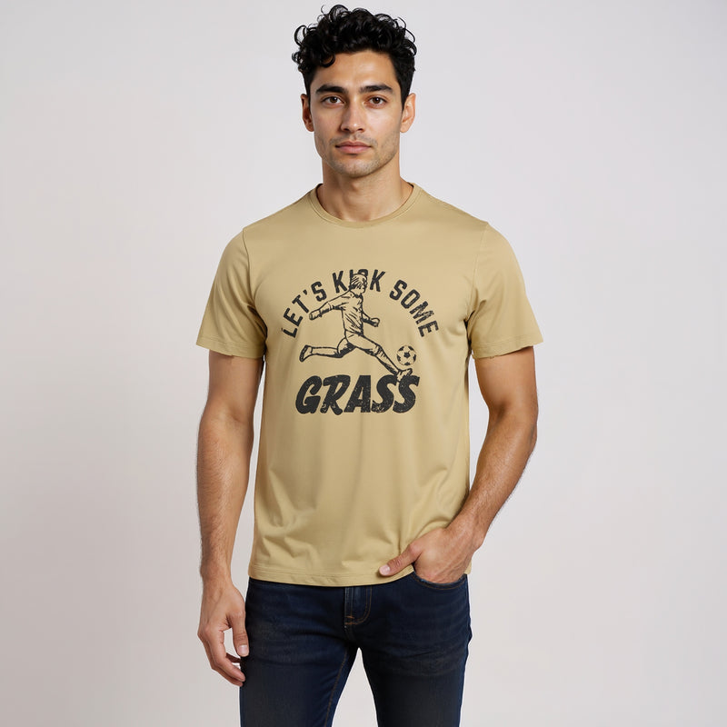 Cotton Crew Neck Graphitee