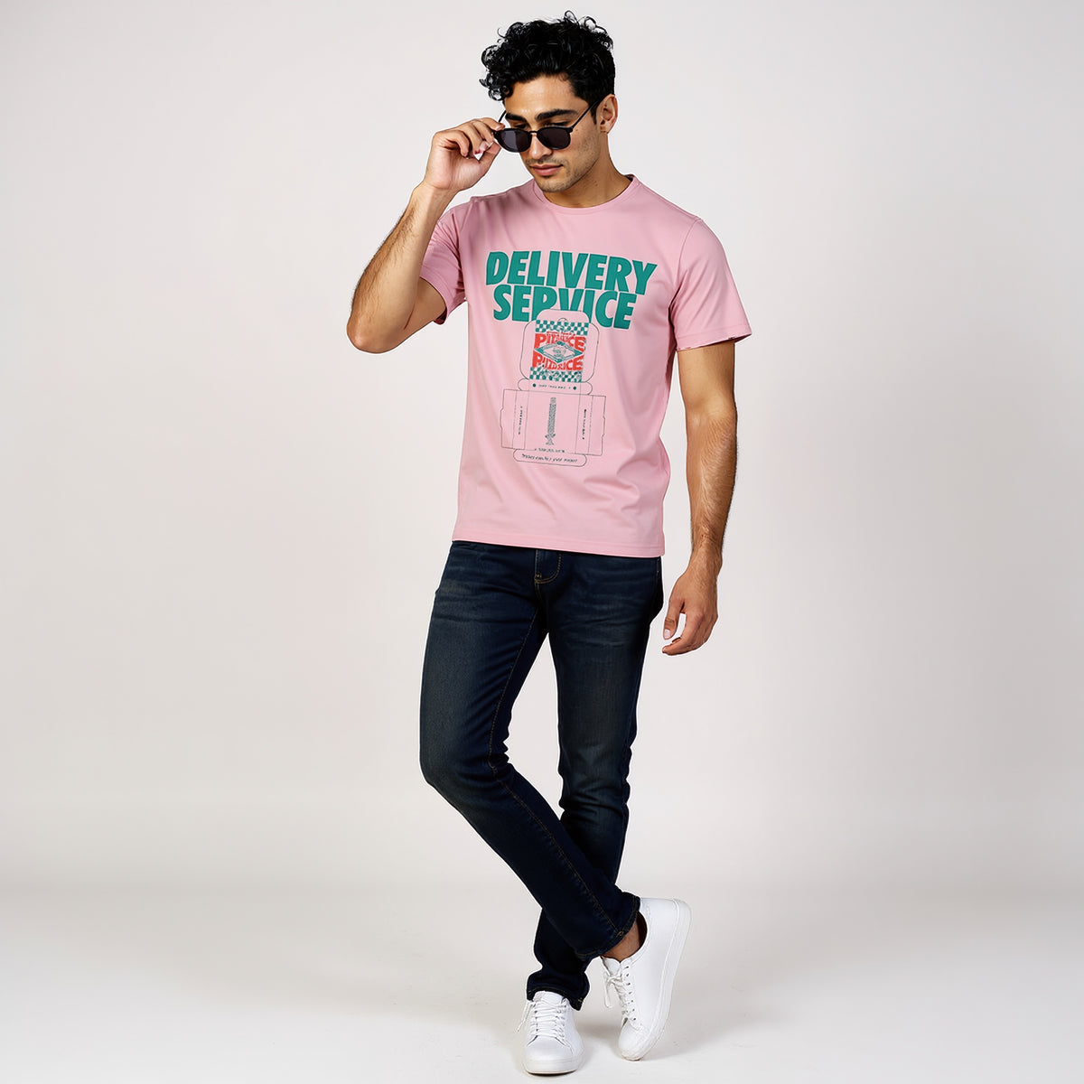 Cotton Crew Neck Graphitee