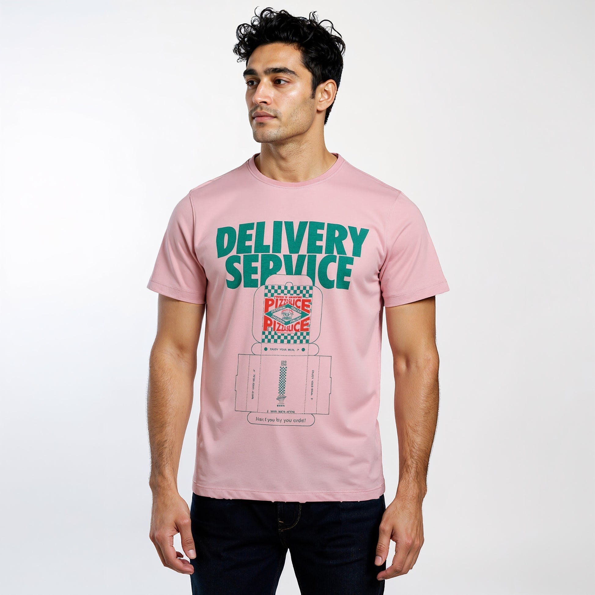 Cotton Crew Neck Graphitee