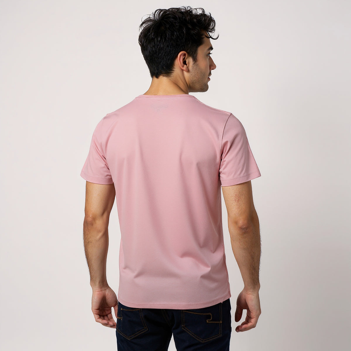 Cotton Crew Neck Graphitee