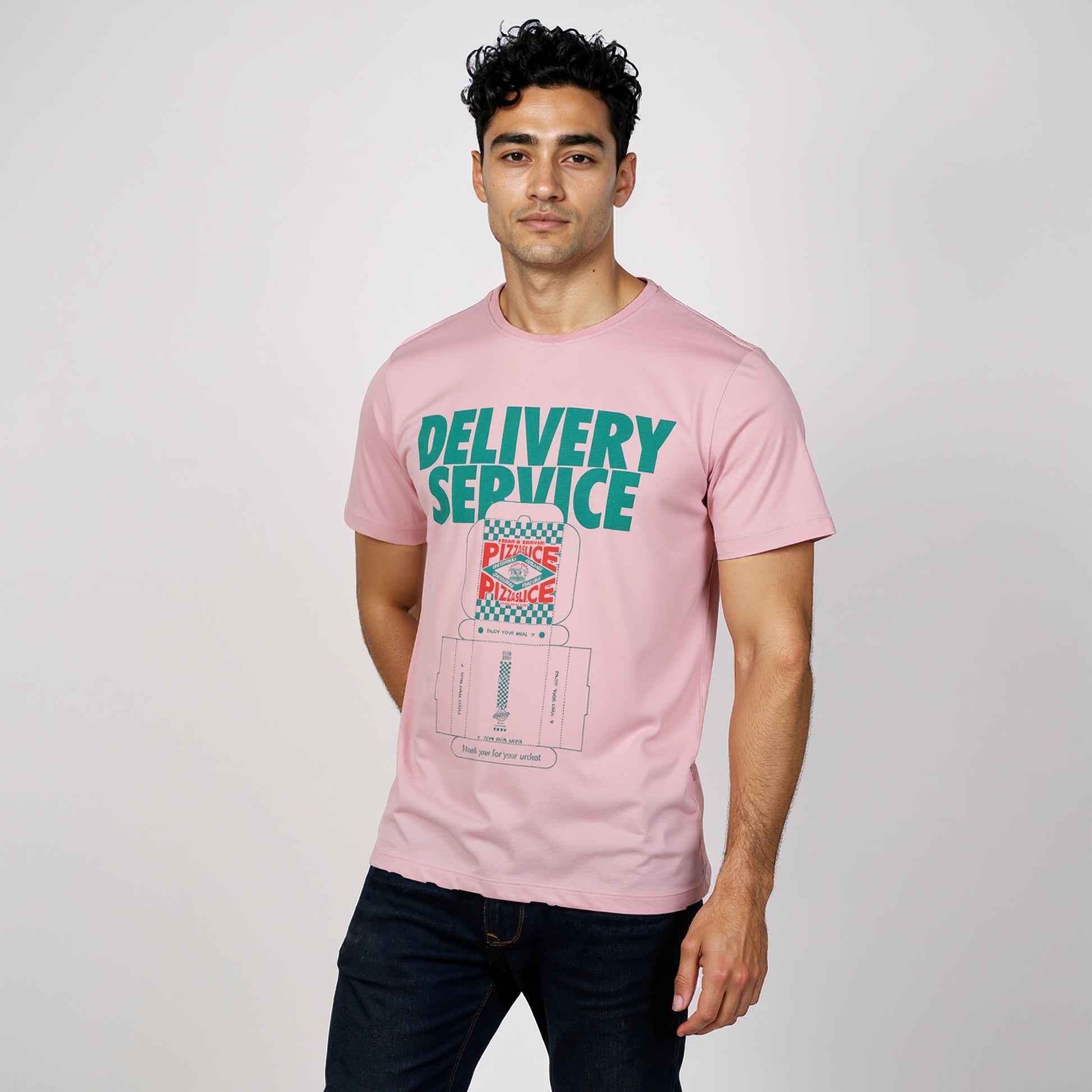 Cotton Crew Neck Graphitee