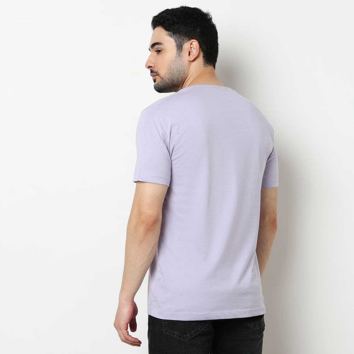 Crew Neck Cotton Graphitee