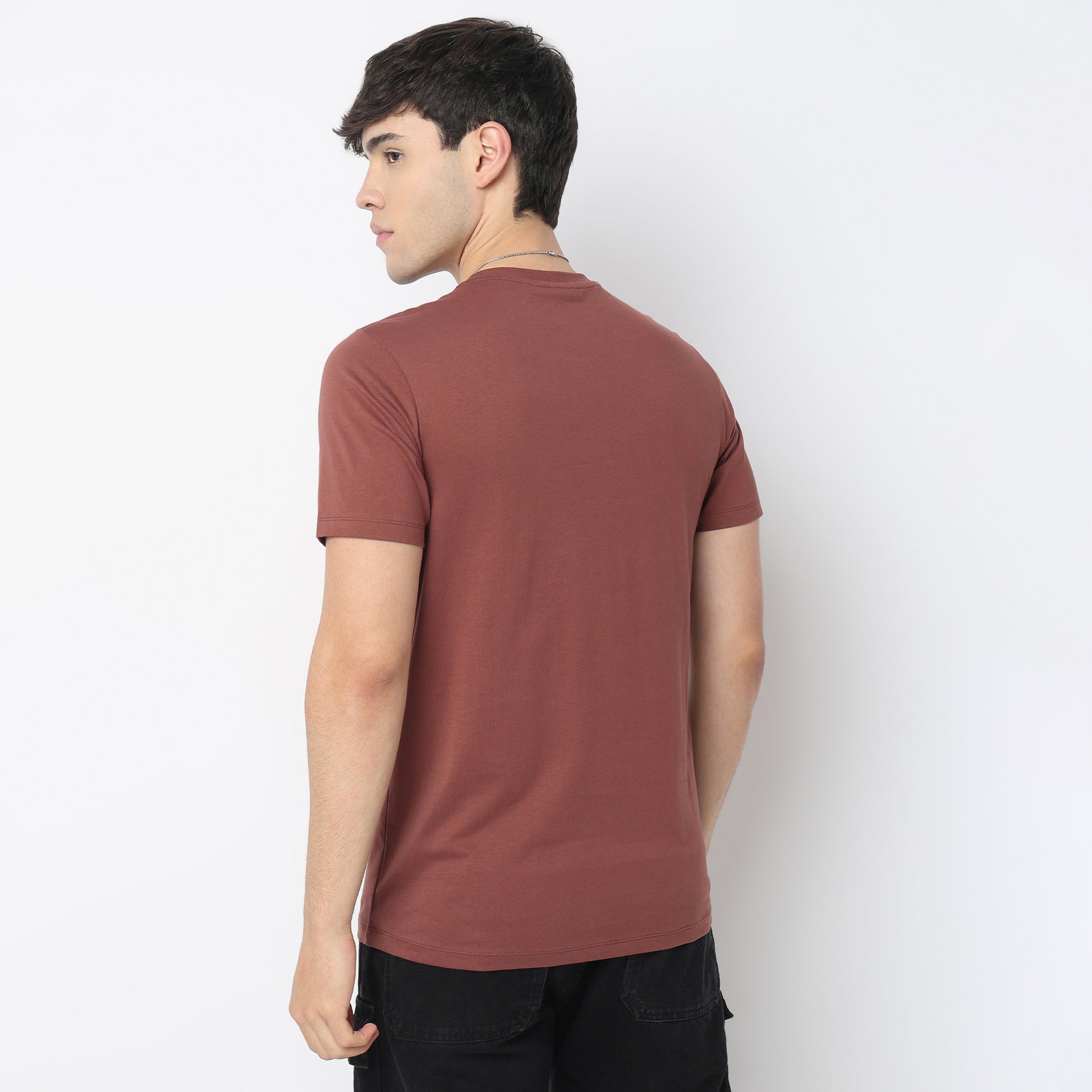 Crew Neck Cotton Graphitee