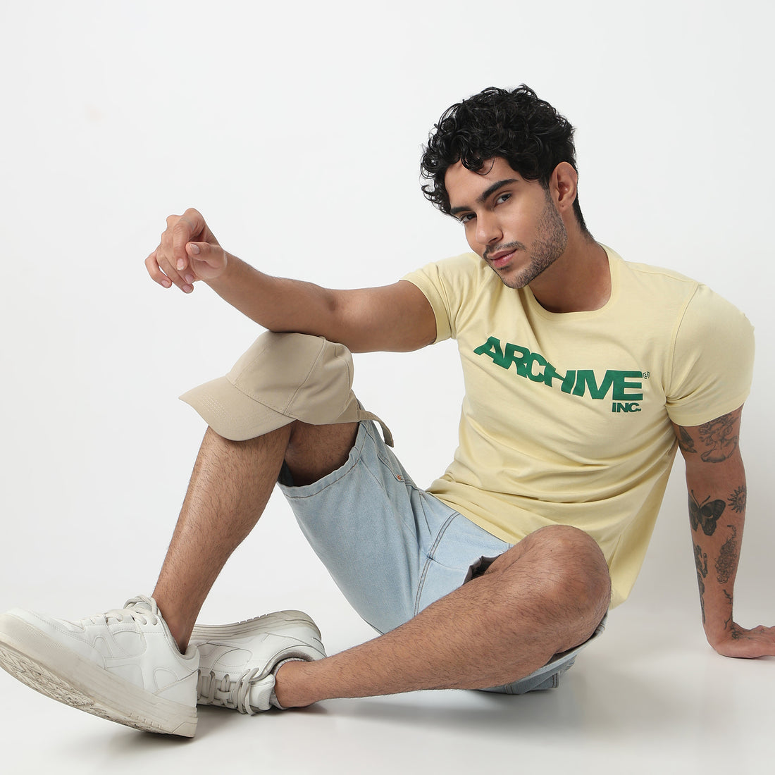 Cotton Crew Neck Graphitee