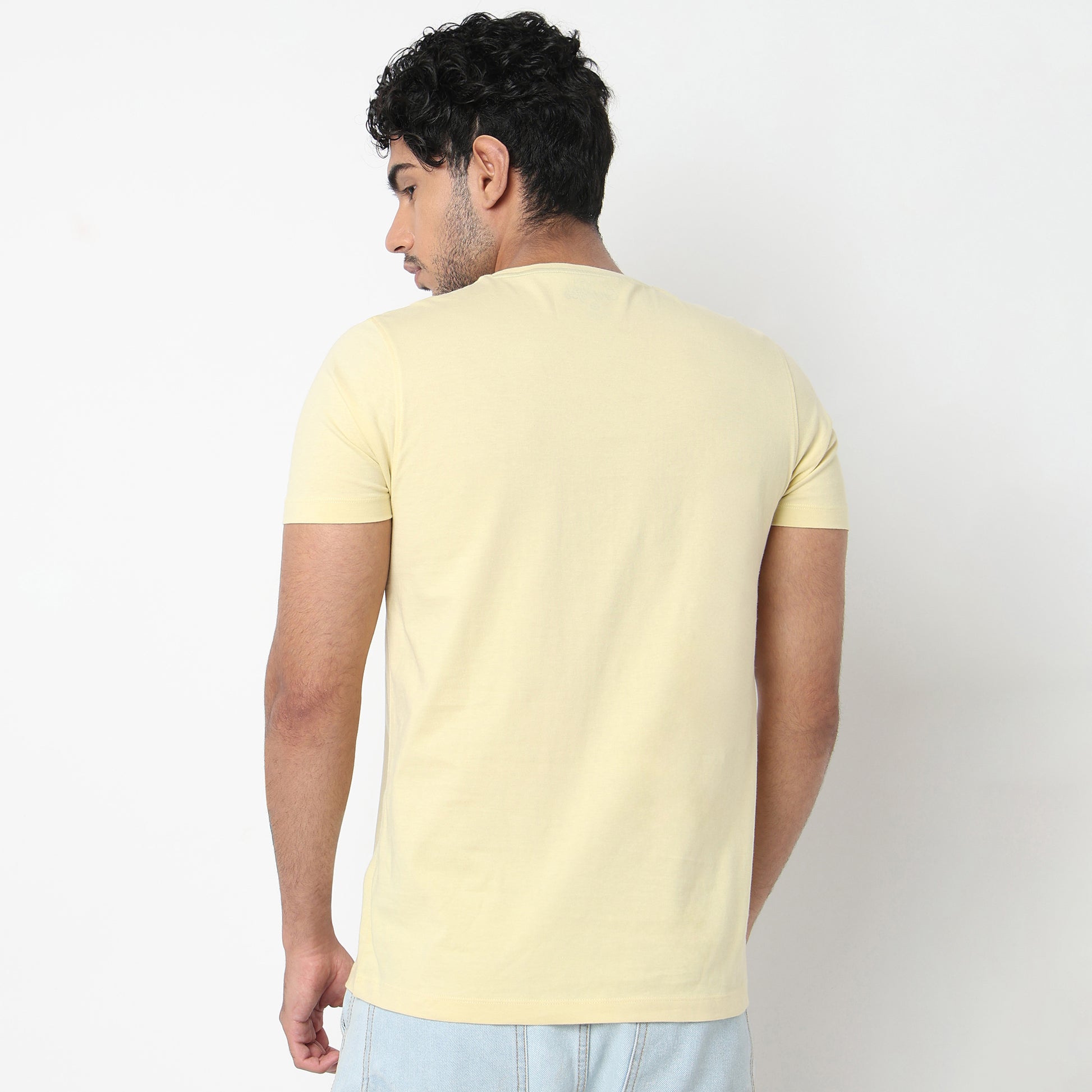 Cotton Crew Neck Graphitee