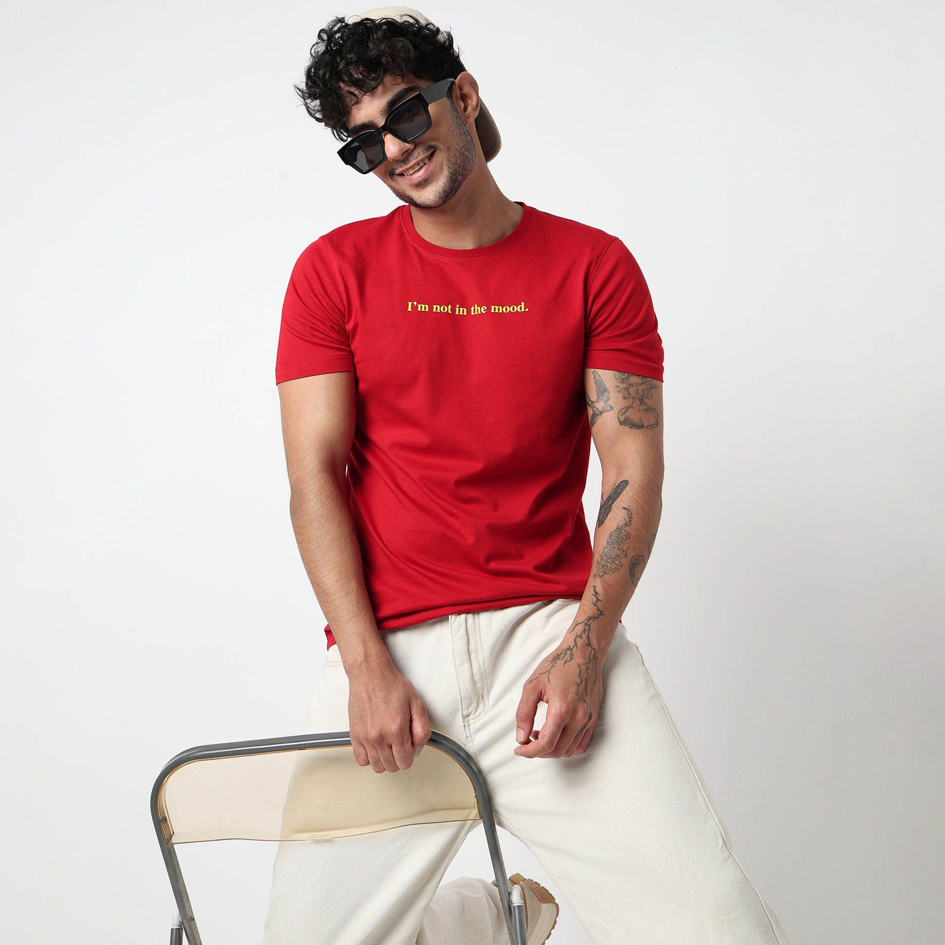 Cotton Crew Neck Graphitee