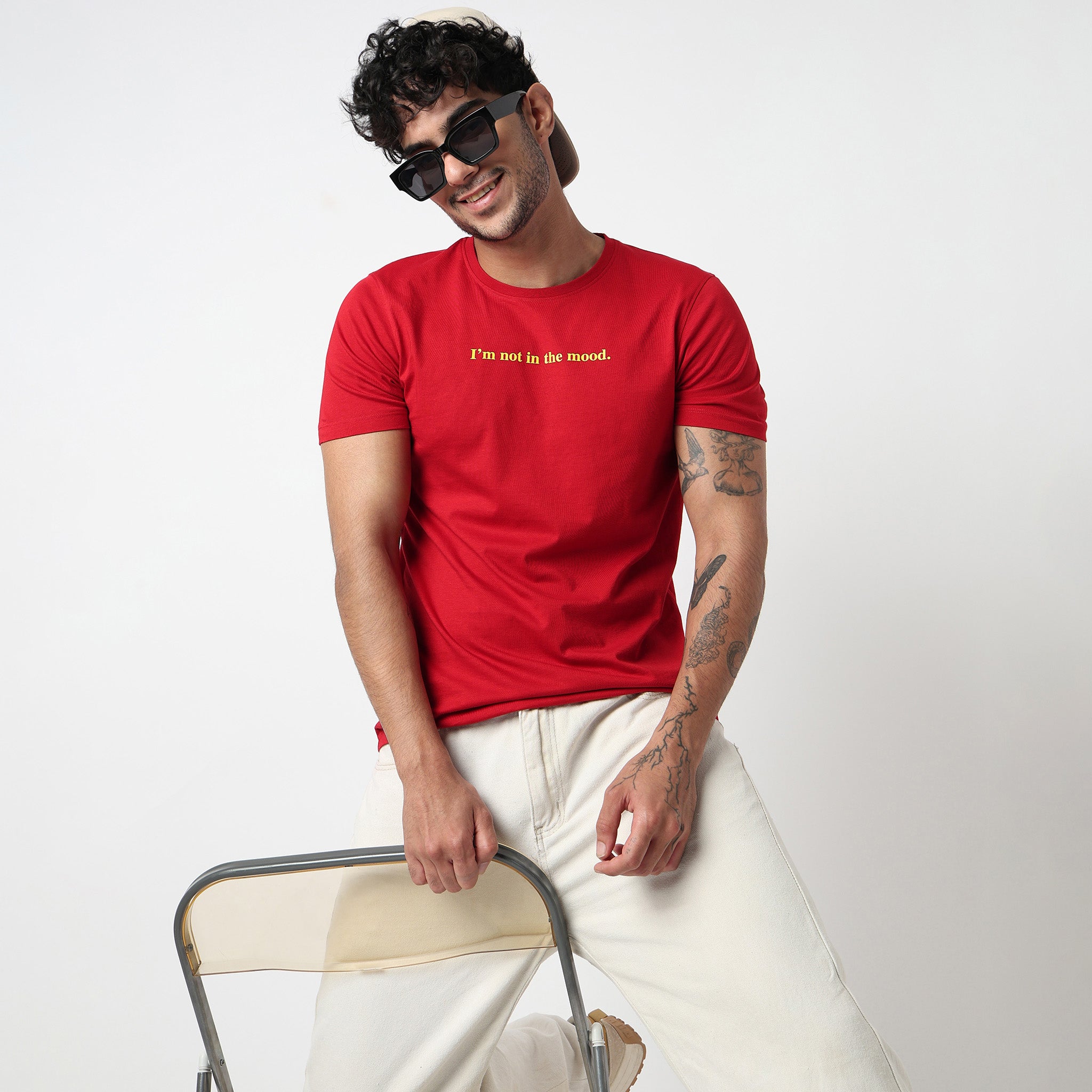 Cotton Crew Neck Graphitee