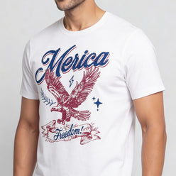 Cotton Crew Neck Graphitee