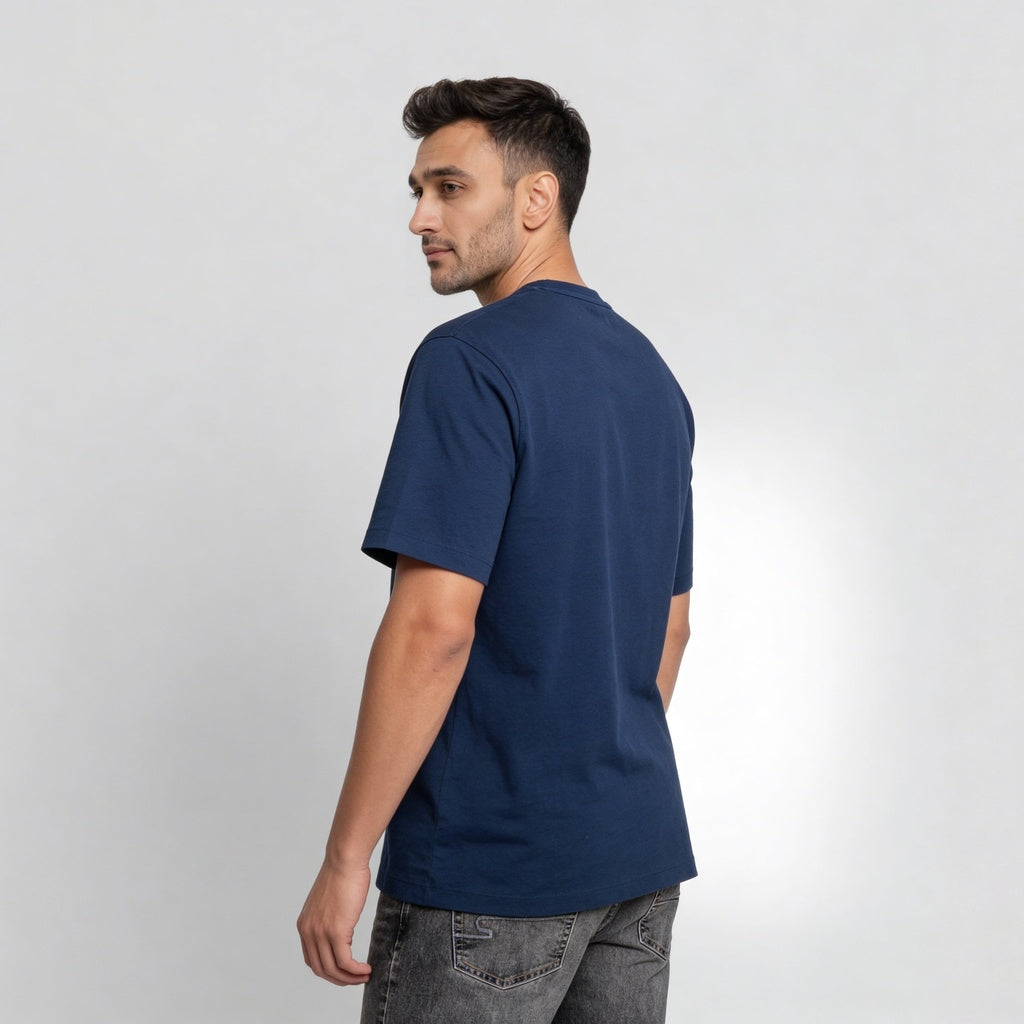 Cotton Crew Neck Graphitee