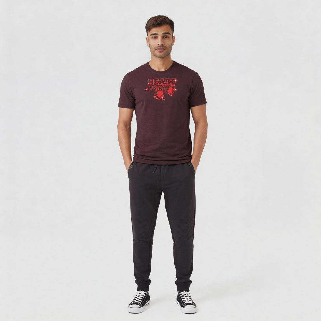 Cotton Crew Neck Graphitee