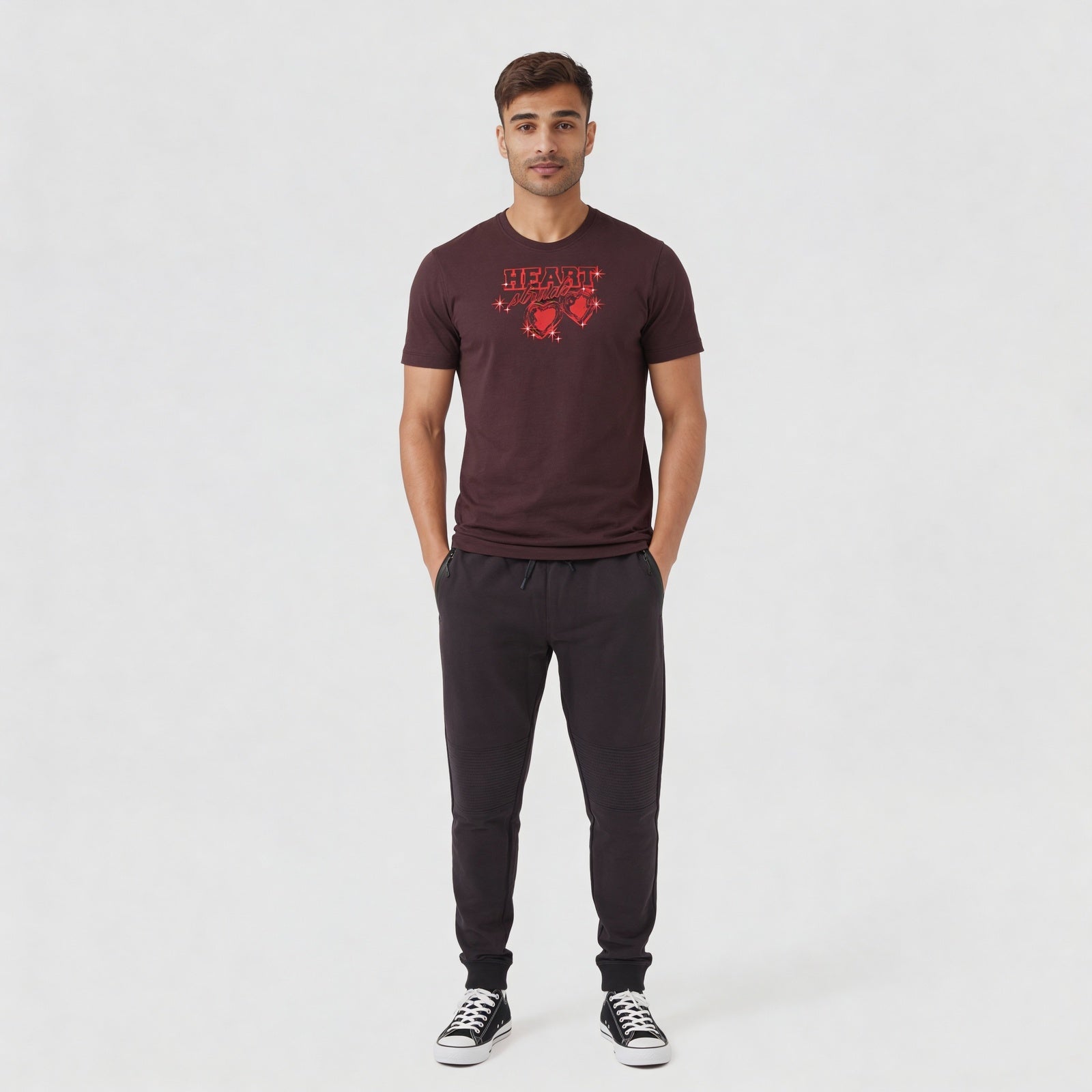 Cotton Crew Neck Graphitee