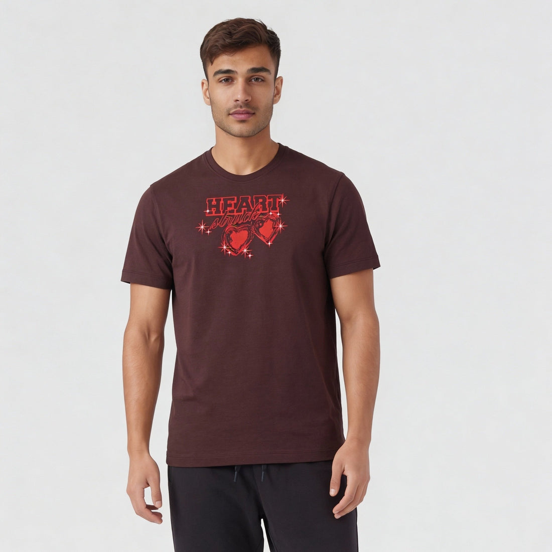 Cotton Crew Neck Graphitee
