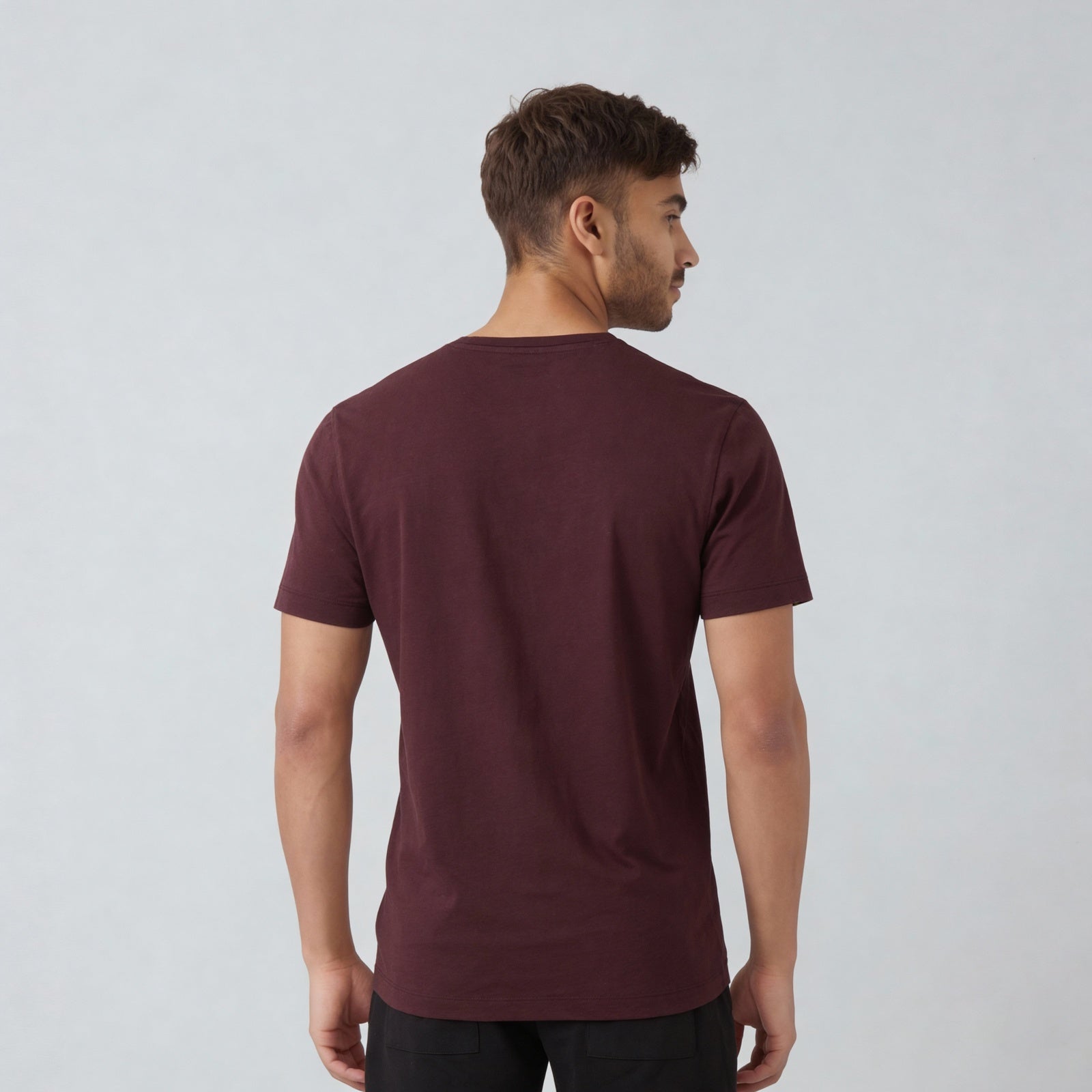 Cotton Crew Neck Graphitee