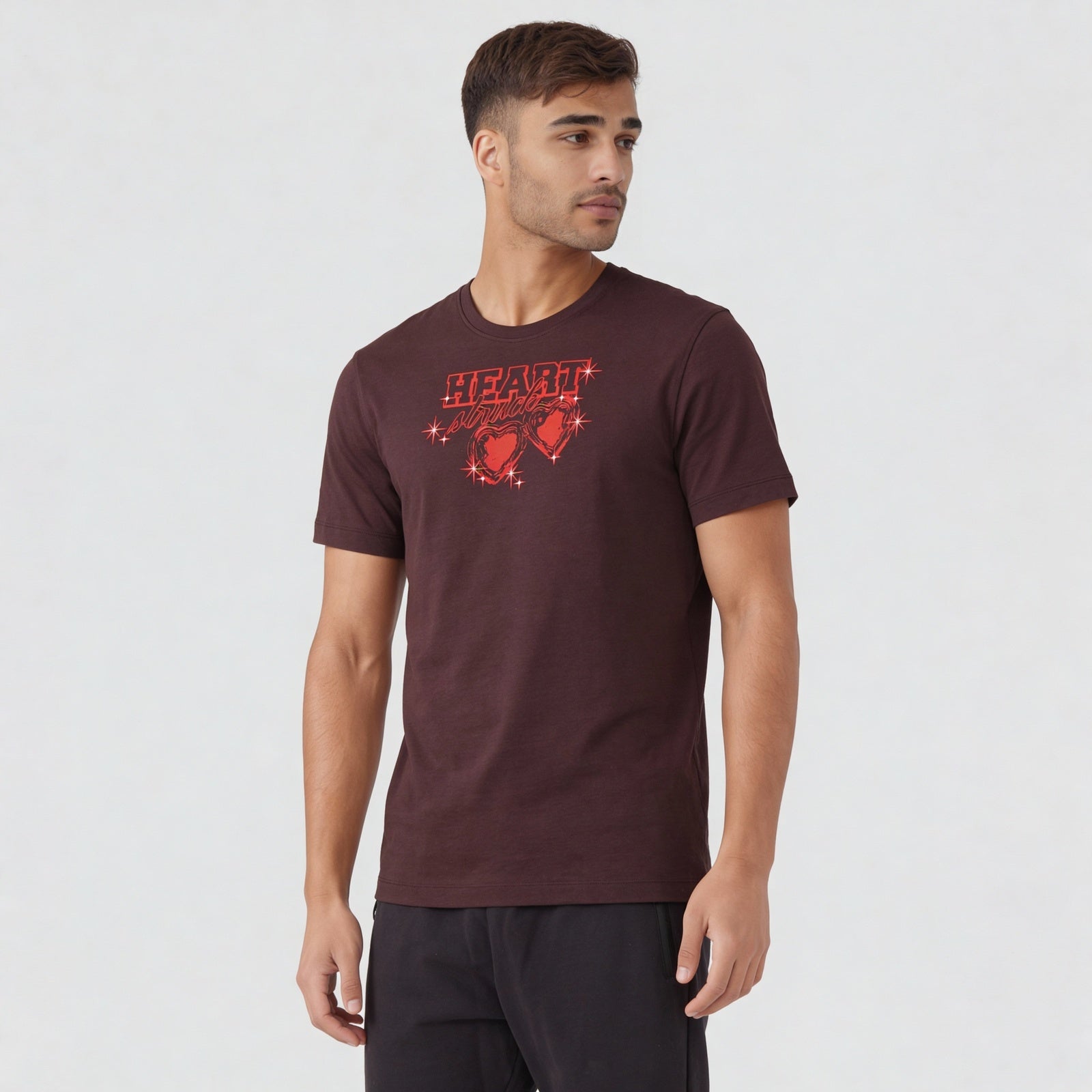 Cotton Crew Neck Graphitee