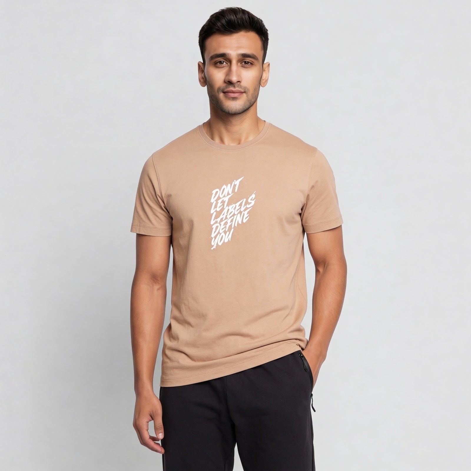 Cotton Crew Neck Graphitee