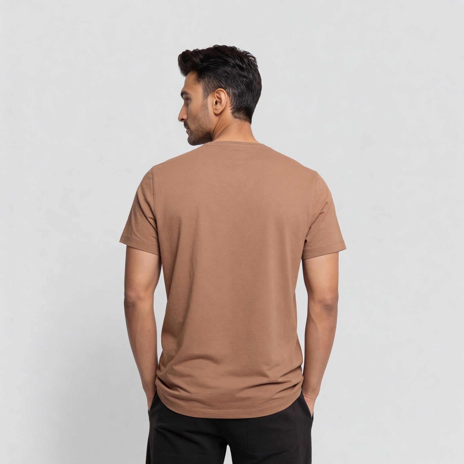 Cotton Crew Neck Graphitee
