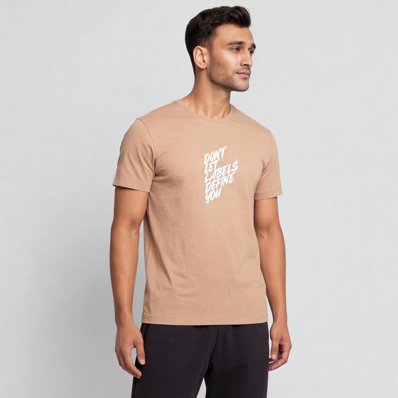 Cotton Crew Neck Graphitee