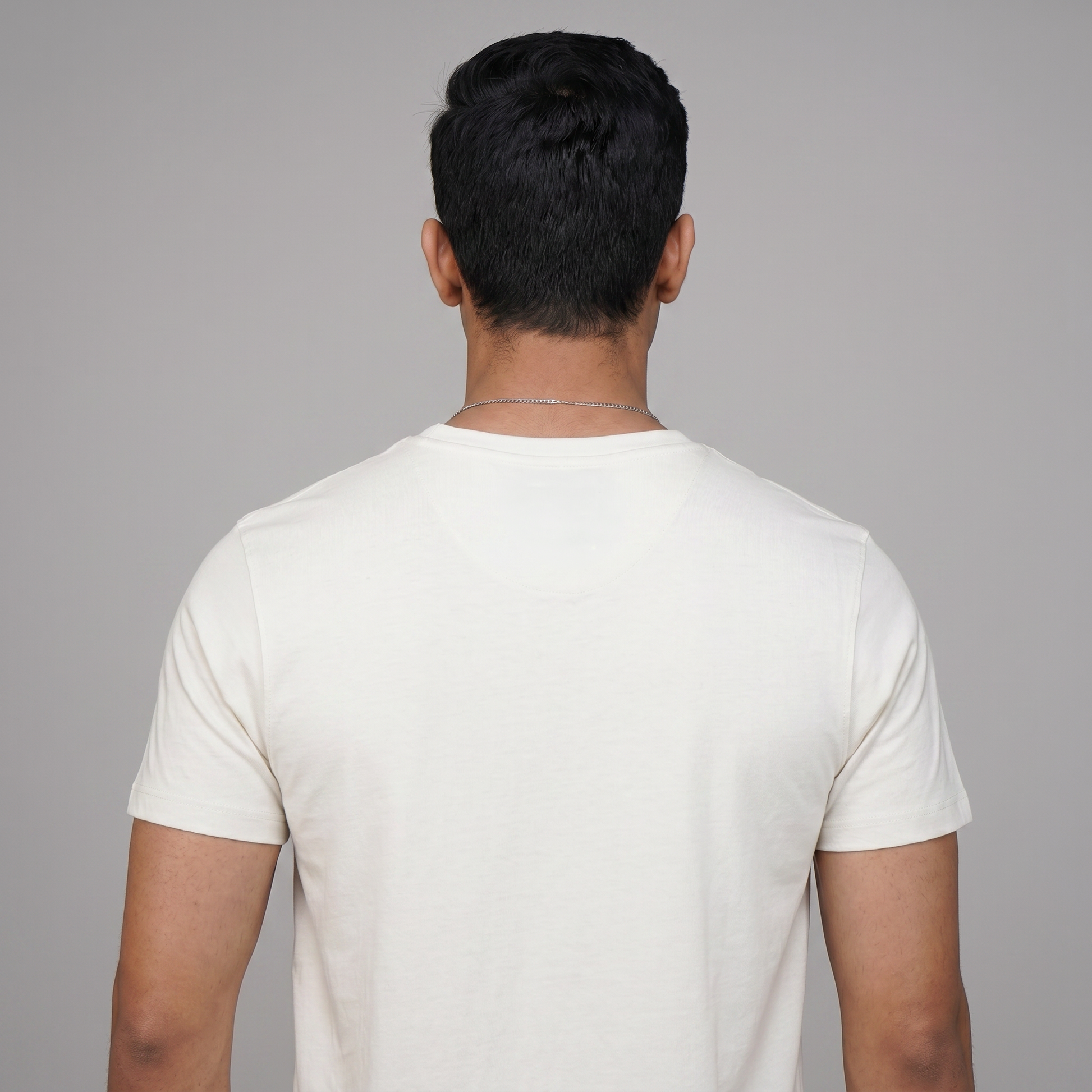 Cotton Crew Neck Graphitee