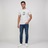 Cotton Crew Neck Graphitee