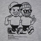 Cotton Crew Neck Graphitee
