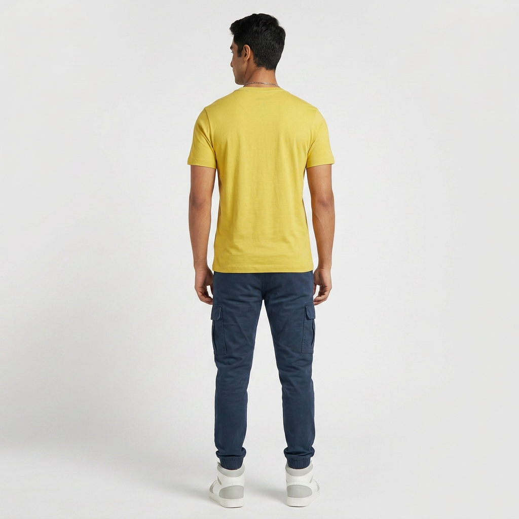 Cotton Crew Neck Graphitee