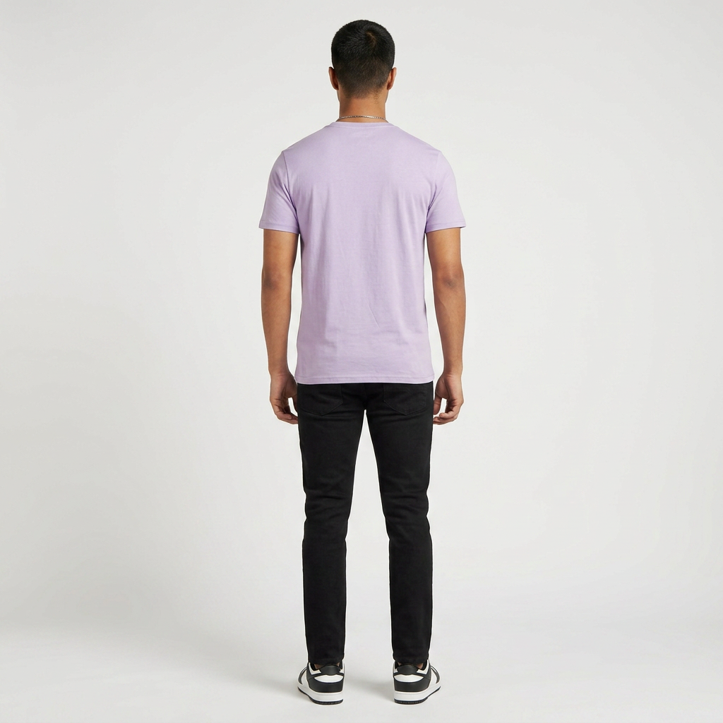 Cotton Crew Neck Graphitee