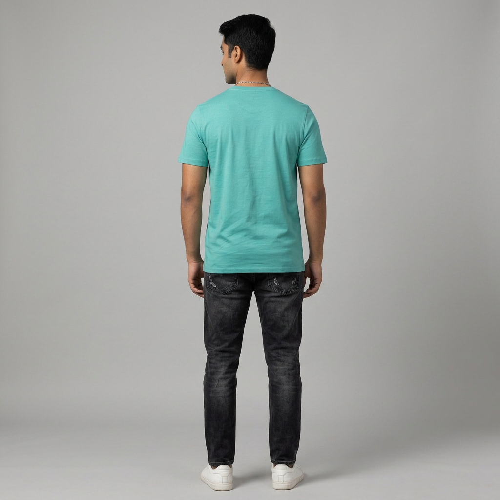 Cotton Crew Neck Graphitee