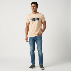 Cotton Crew Neck Graphitee