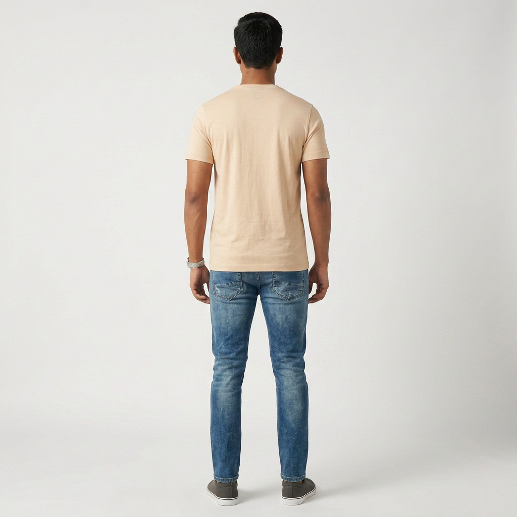 Cotton Crew Neck Graphitee