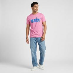 Cotton Crew Neck Graphitee