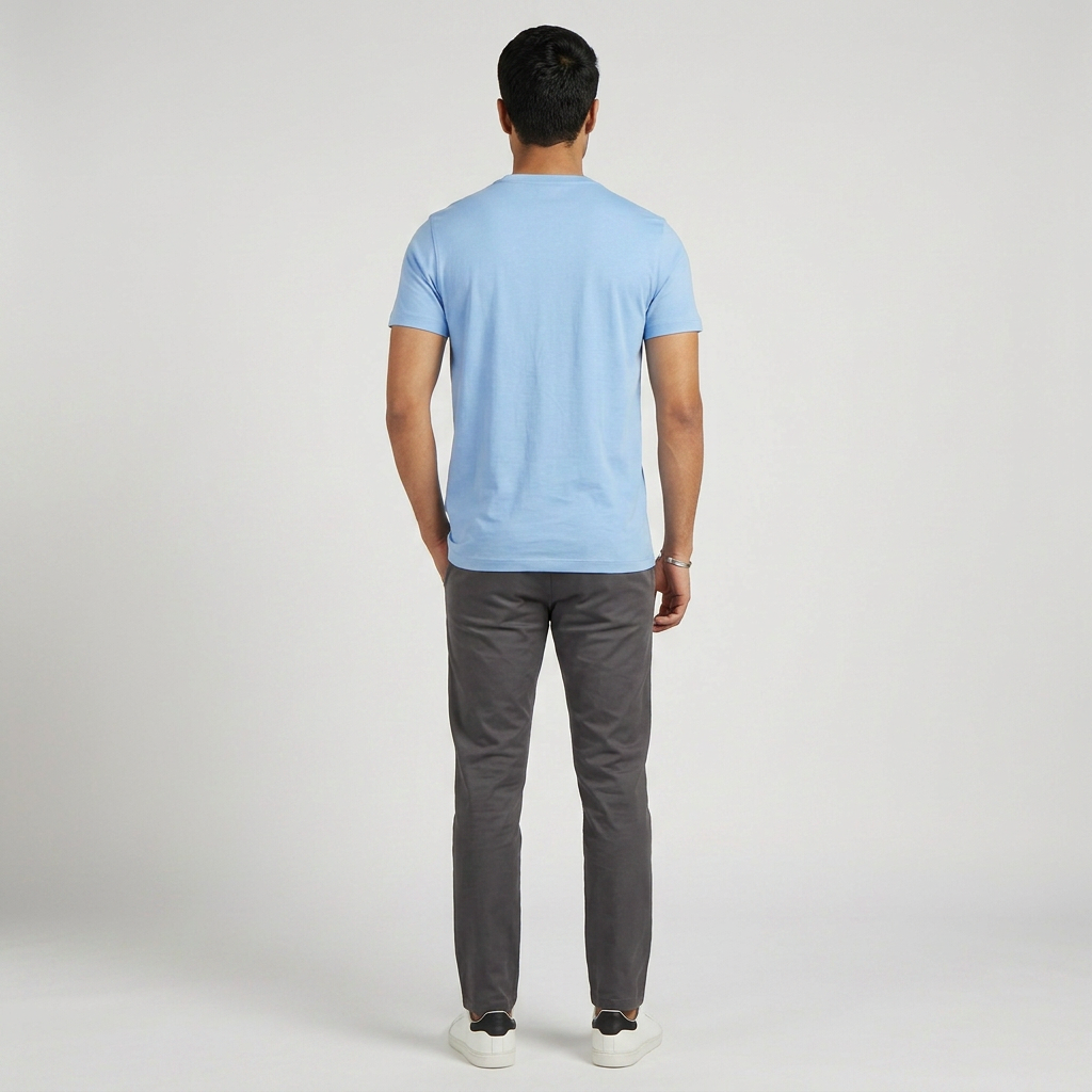 Cotton Crew Neck Graphitee