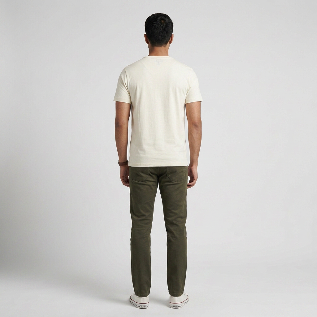 Cotton Crew Neck Graphitee