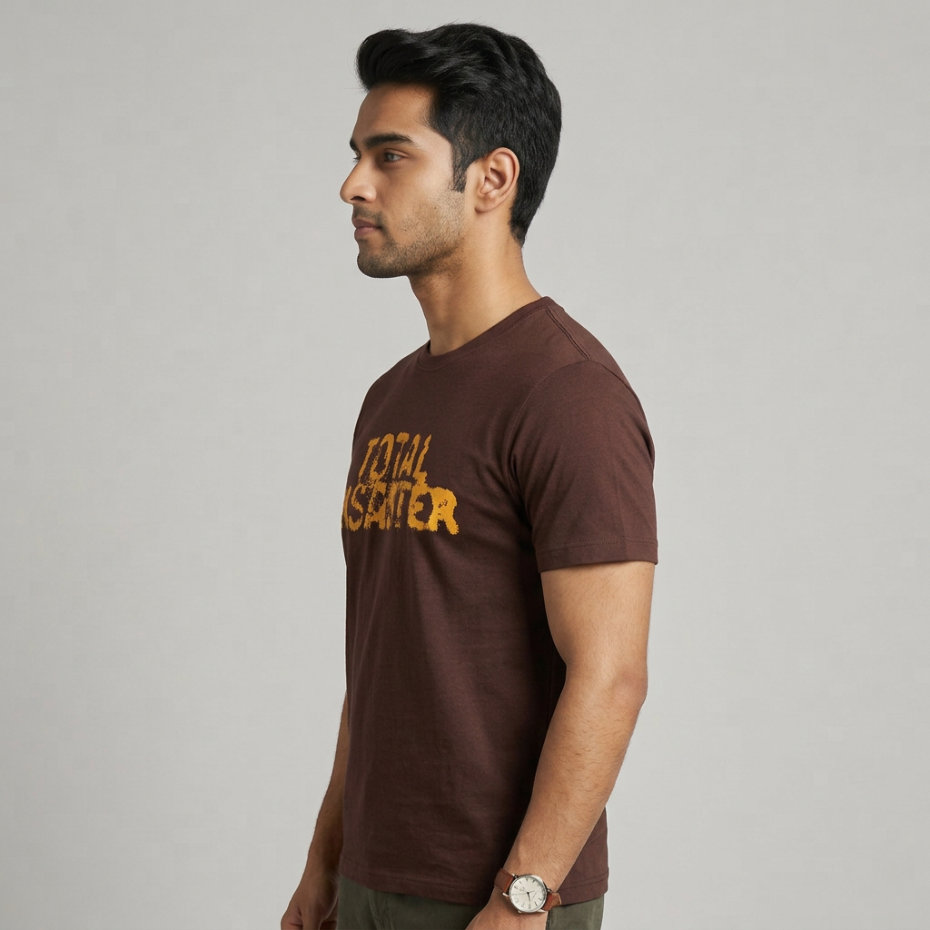 Cotton Crew Neck Graphitee