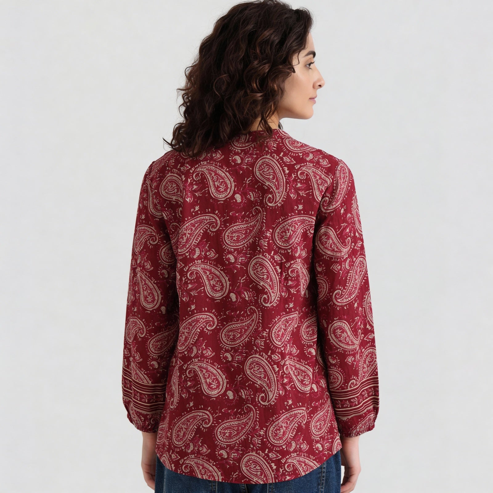 Cotton Printed Short Kurta