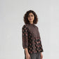 Cotton Printed Three-Fourth Sleeve Kurta