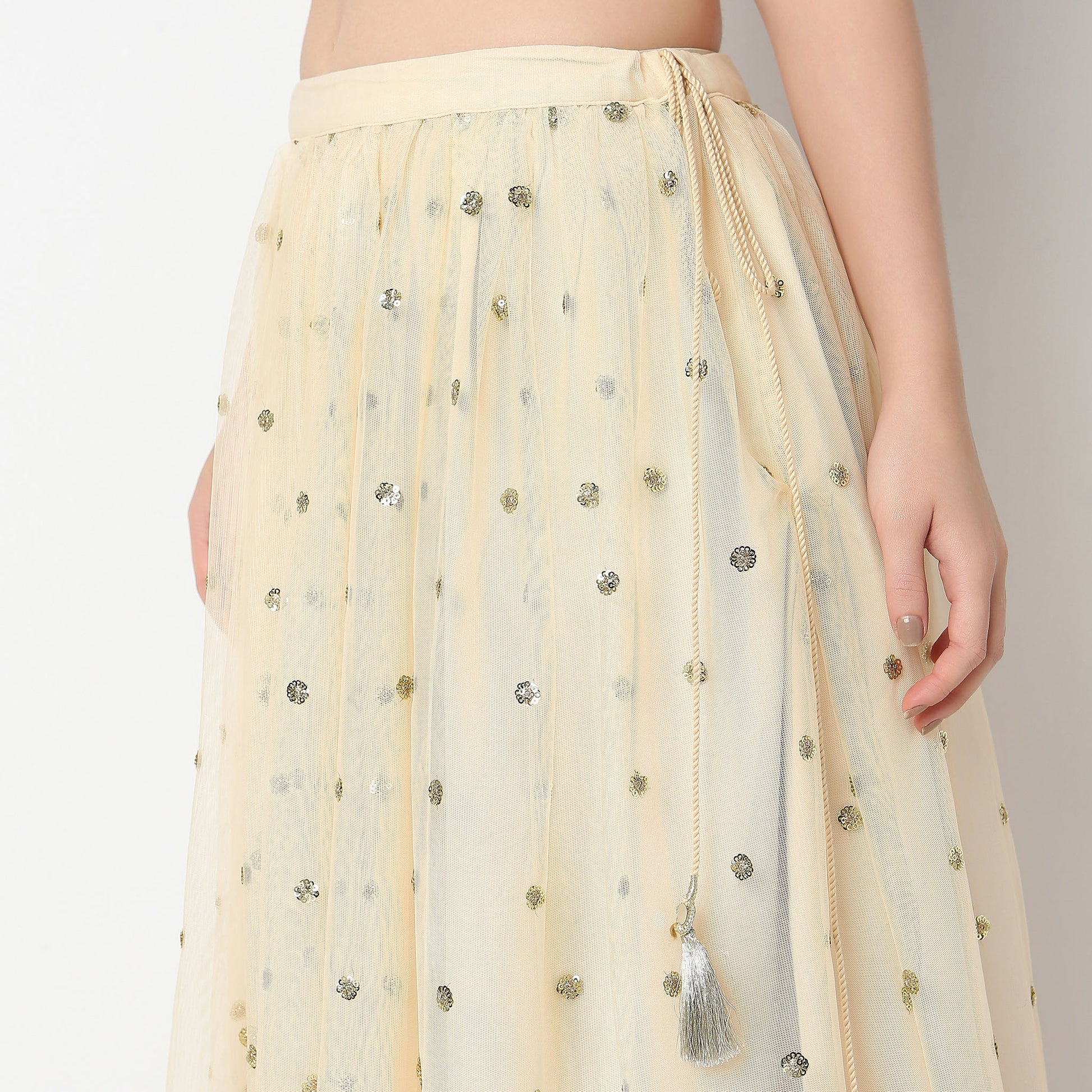 Flare Fit Embellished Skirts