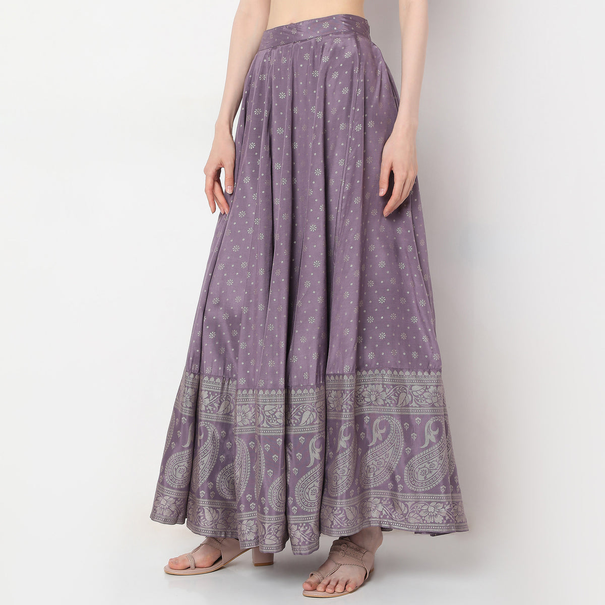 Flare Fit Full Length Skirts