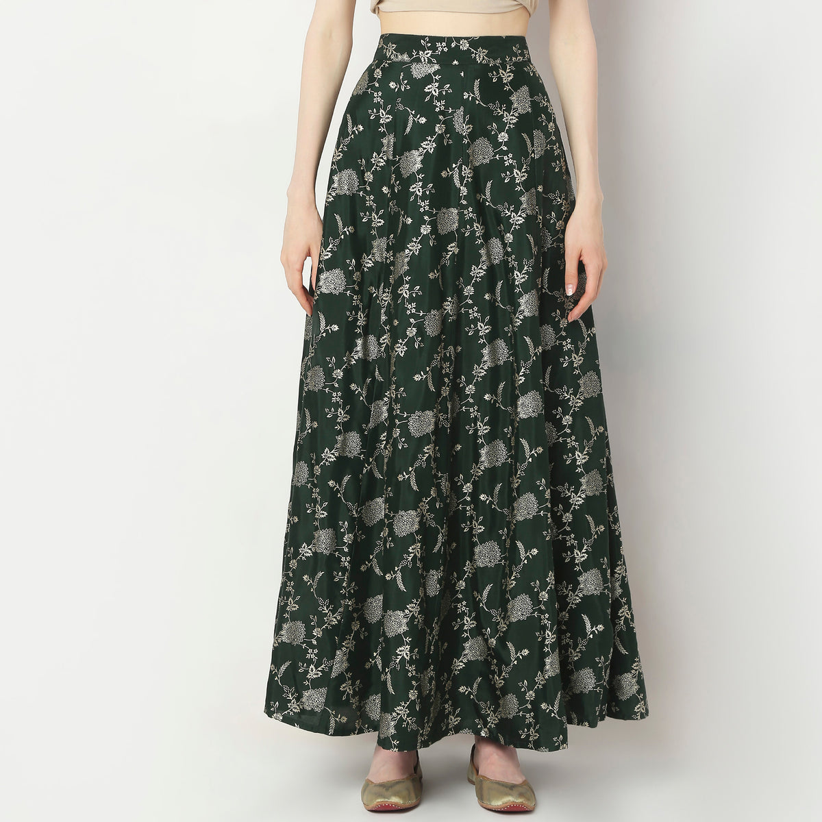 Flare Fit Full Length Skirts