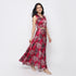 Printed Flared Skirt