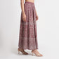 Printed Flared Skirt