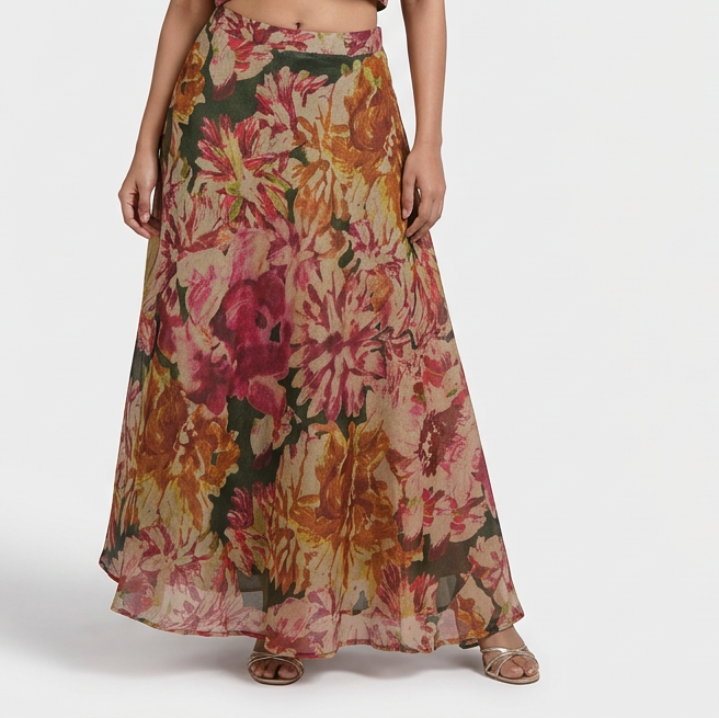 Printed Skirt