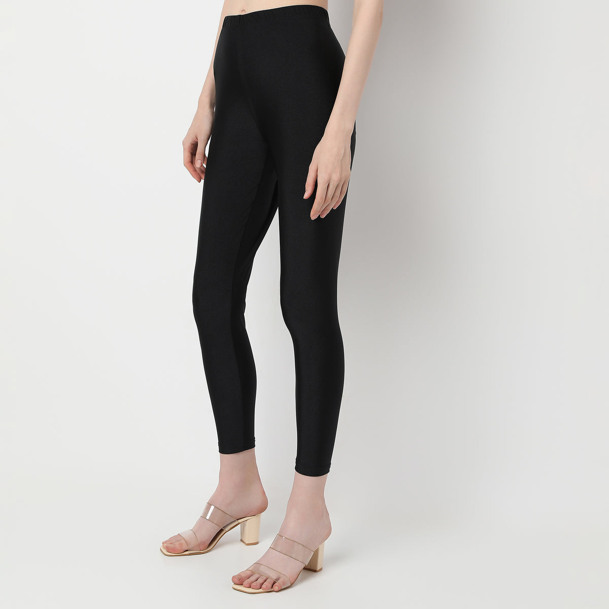 Slim Fit Ankle Length Leggings