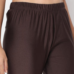 Buy Women Slim Fit Solid Ankle Length High Rise Leggings  - Style Union