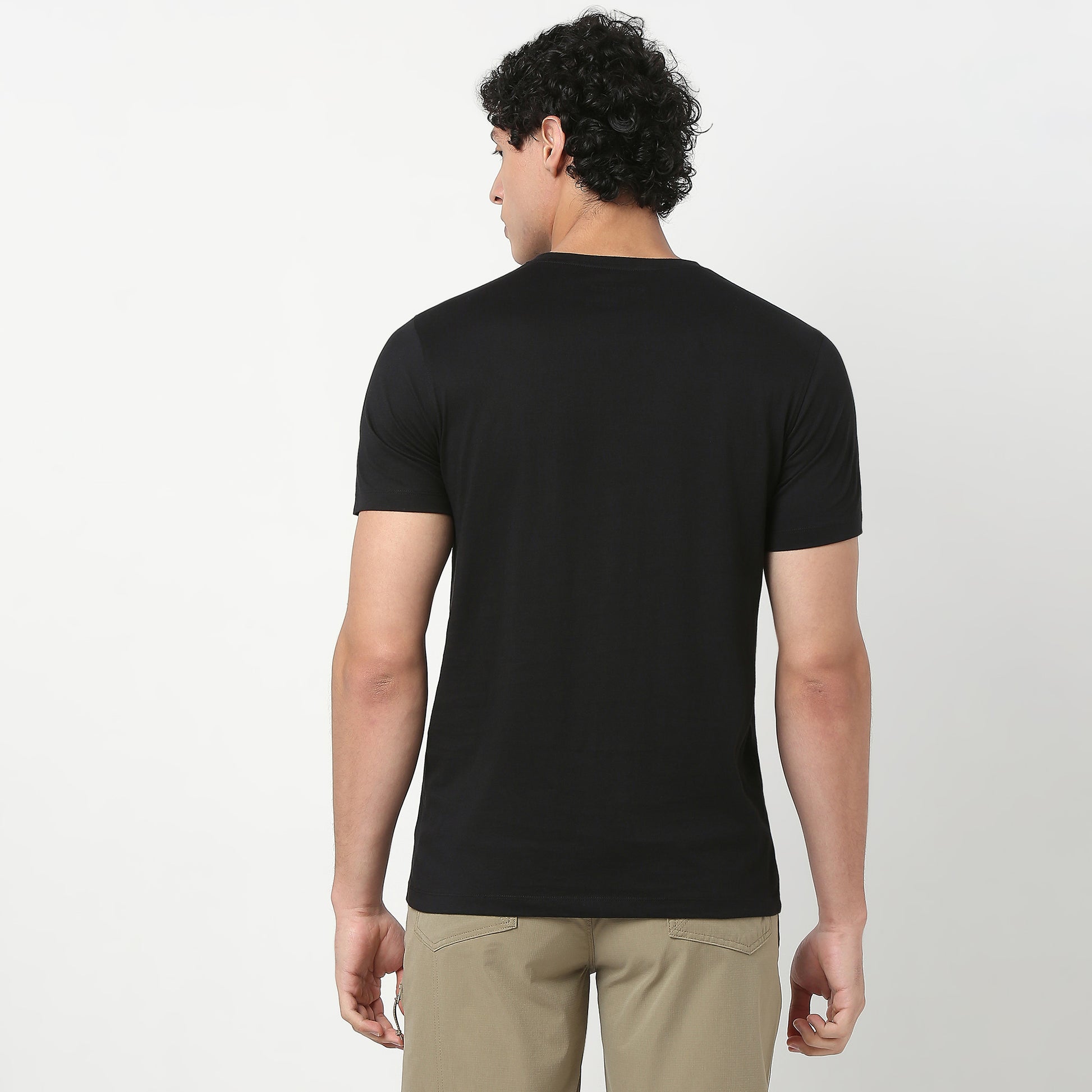 Crew Neck Graphic T-Shirt